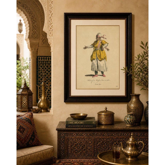 European School Artist, Habit of a Moorish Slave, 1749, Engraving For Sale - Image 9 of 10