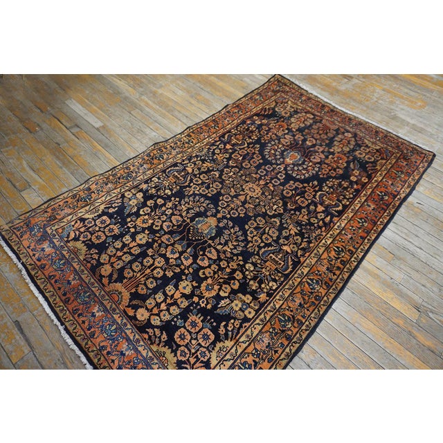Persian Early 20th Century Persian Sarouk Carpet For Sale - Image 3 of 9