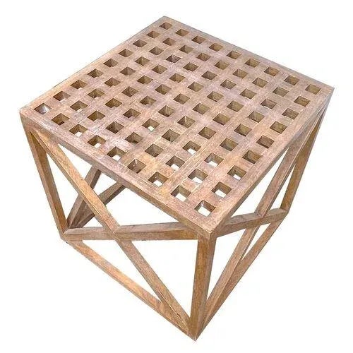 Vintage Cerused Wood Nesting Tables - Set of 3 For Sale In Atlanta - Image 6 of 11