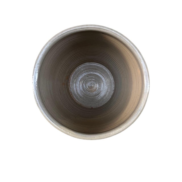 19th Century Pennsylvania Stoneware Crock With Blue Bird Motif, Stamped D. Eldreth For Sale In Los Angeles - Image 6 of 7