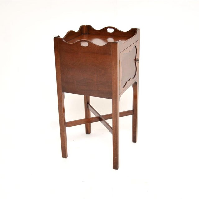 1930s Vintage Georgian Cabinet on Legs, 1930 For Sale - Image 5 of 11