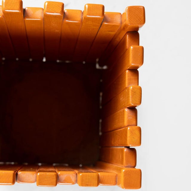 Orange Planter by Ettore Sottsass for Poltronova, 1970s For Sale - Image 9 of 14