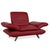 Leather Armchair in Red with Manual Function by Koinor Rossini For Sale - Image 17 of 17