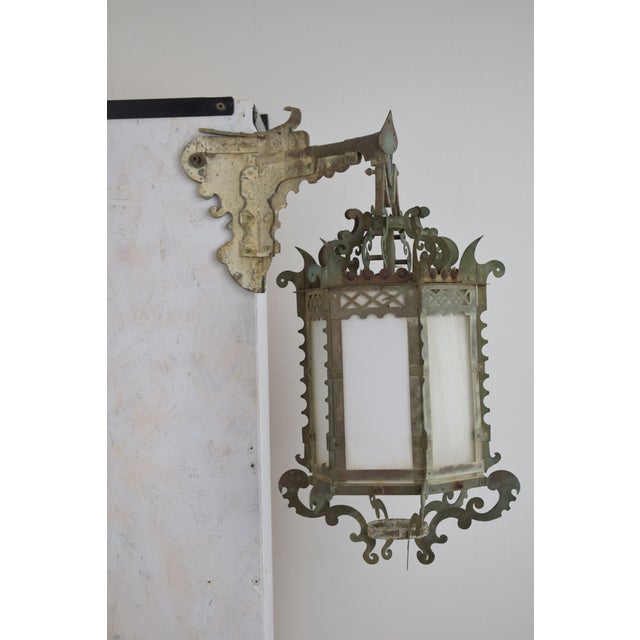 Corner Lanterns, Italy, 1920s, Set of 2 For Sale - Image 15 of 18