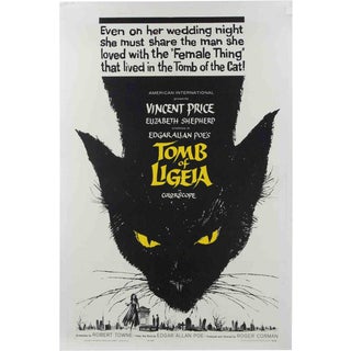 Tomb of Ligeia Movie Poster, 1964 For Sale
