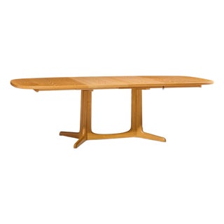 Gudme Mobelfabrik Mid Century Danish Teak Expanding Dining Table With 2 Leaves For Sale