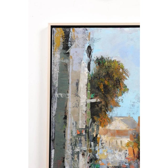 Blue Charleston Desire I, American Contemporary Cityscape Painting by Andy Braitman For Sale - Image 8 of 11