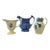 Set of 3 Mid 18th to Mid 19th Century Ceramic Pitchers For Sale