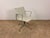 EA 117 Aluminium Desk Chair in White Leather and Chrome by Charles and Ray Eames for Vitra For Sale - Image 12 of 12