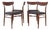 Mid-Century Modern Teak Dining Chairs by Gustav Herkströter for Lübke, 1960s, Set of 4 For Sale