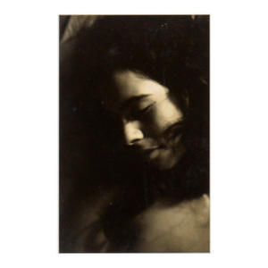 Sepia Toned Photograph - Portrait of Ruth - Berkeley 1968 by Arnulf Rabl