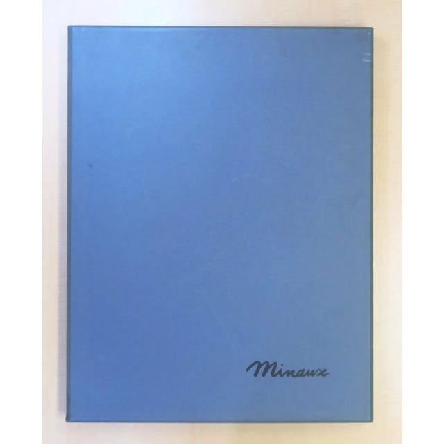 Andre Minaux Portfolio “HELENE” 1974, Ten color lithographs from the deluxe suite – 25 1/2 x 19 3/4 inches. Signed and...