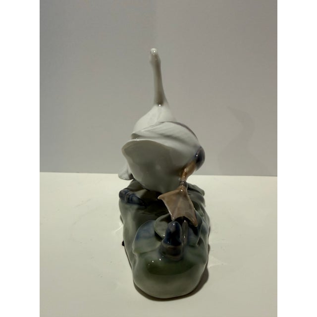 Royal Copenhagen Porcelain Figurines – Cat & Ducks – Denmark – Vintage Pair For Sale - Image 11 of 11