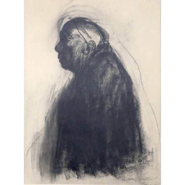 21 - Letztes Selbstbildnis Kathe Kollwitz German (1867–1945) Portfolio: Kathe Kollwitz, Einundzwanzig Zeichnungen der...