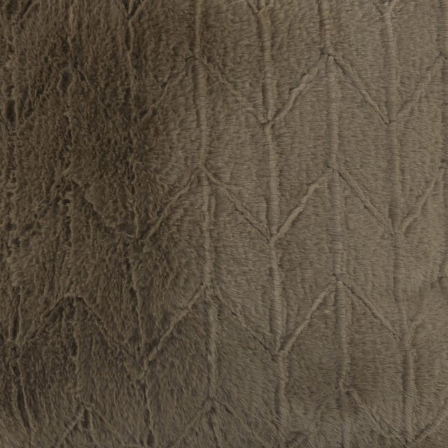 20 x 20 Angora Moss Pillow - Down Alternative Insert For Sale In Chicago - Image 6 of 11
