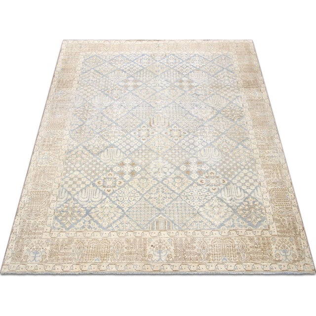 1940s 1940s Persian Tabriz Rug For Sale - Image 5 of 5