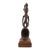 Early 20th Century Yaka Miniature Spoon on Base 12 Inch For Sale