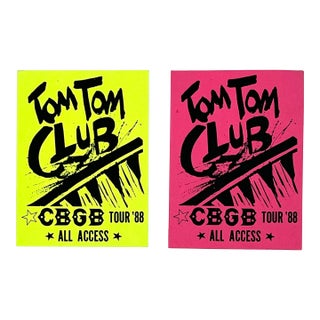 Tom Tom Club at CBGB Circa 1984 For Sale