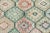 Celadon Vintage Oriental Ghordes Kilim Flat Weave Rug For Sale - Image 8 of 13