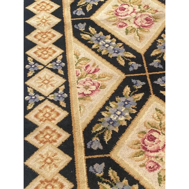 Large French Aubusson Knotted Rug For Sale - Image 13 of 18