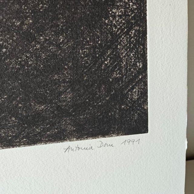 Antonia Dombrowsky, Composition, 1991, Color Etching For Sale - Image 7 of 11