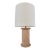 Coastal Vintage Twisted Design Pencil Reed Table Lamp From 80's For Sale