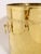 Large Antique English Gilt Brass Lidded Jardiniere / Container / Coal Bin For Sale - Image 10 of 12