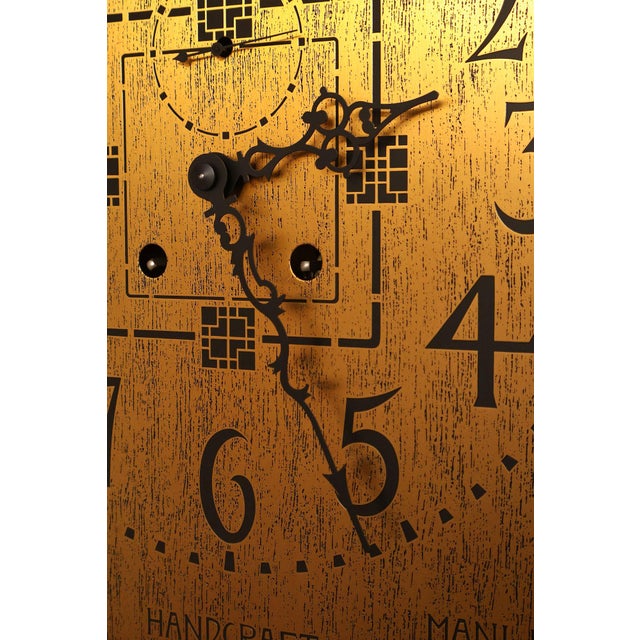 2000 - 2009 Stickley Mission Collection Oak Tall Case Clock For Sale - Image 5 of 18