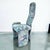Postmodern Sculptural High-Back Dining Chairs in Abstract Upholstery, Set of 6 For Sale - Image 13 of 15