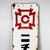 This vintage Japanese enamel advertising sign was made for Nippon Gas Chemical, often abbreviated as Nichigas. Dimensions:...