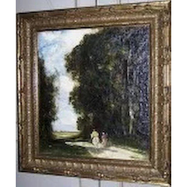 Traditional Mid 20th Century "Solitary Rider in the Cotswold's" Landscape Oil Painting, Framed For Sale - Image 3 of 8