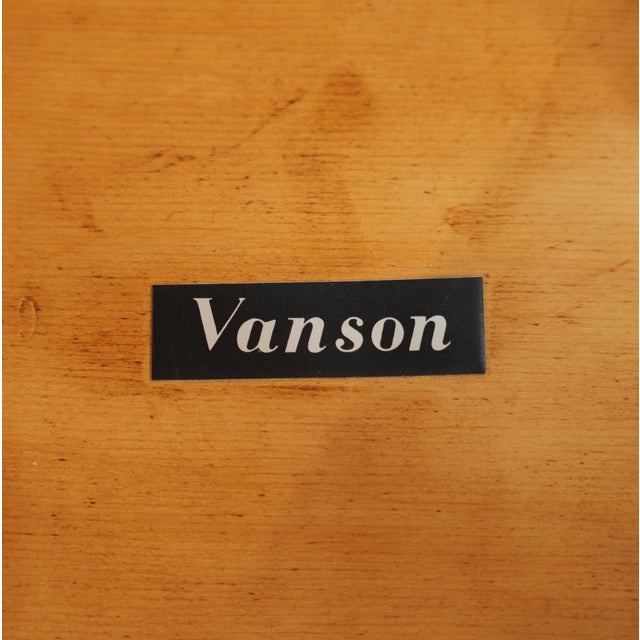 1960s Mid Century Sewing Box Side Table by Vanson Furniture For Sale - Image 13 of 13