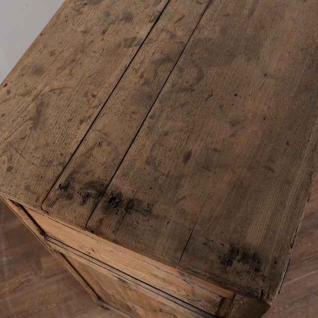Early 19th Century French Bleached Oak Sideboard Buffet For Sale - Image 6 of 16