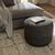 Four Hands Sinclair Round Ottoman - Ivan Granite For Sale - Image 9 of 9