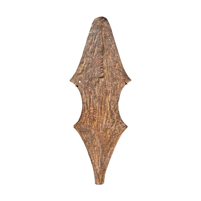 Late 19th Century African Wall Mounted Sculptural Iron Currency Forms- a Set of 7 For Sale - Image 5 of 13