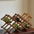 Mid-Century Modern Accordion-Style Wood Wine Rack For Sale In Baltimore - Image 6 of 10