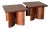 Pair Kroehler Mid Century Modern Bentwood End Tables For Sale