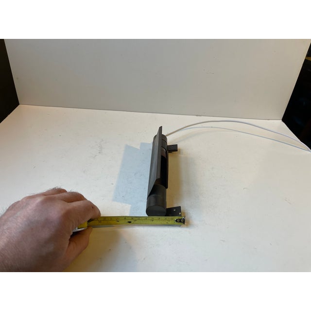 Brown Tube Wall Light in Brass from Louis Poulsen, 1930s For Sale - Image 8 of 9