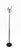 Mid 20th Century Mid Century Chrome and Black Coat Tree Rack C. 1950/70’s For Sale - Image 5 of 12