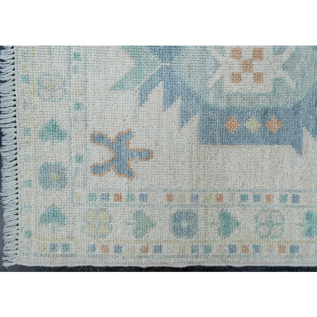 Oushak Rug 2'1" x 3'10" #17150 Explore a curated collection of hallway runners, wool rugs, and handmade masterpieces at ,...