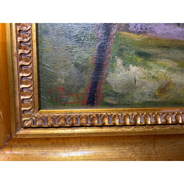 Early 20th Century Landscape of Java Sea by Carel Lodewijk Dake the Younger For Sale In Atlanta - Image 6 of 10