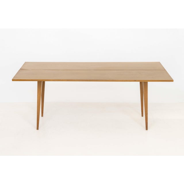 Wood Edward Wormley for Dunbar Expanding Console Table For Sale - Image 7 of 13