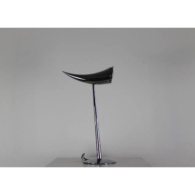 Ara Table Lamp in Polished Chromed Metal by Philippe Starck for Flos, Italy, 1988 For Sale - Image 10 of 10