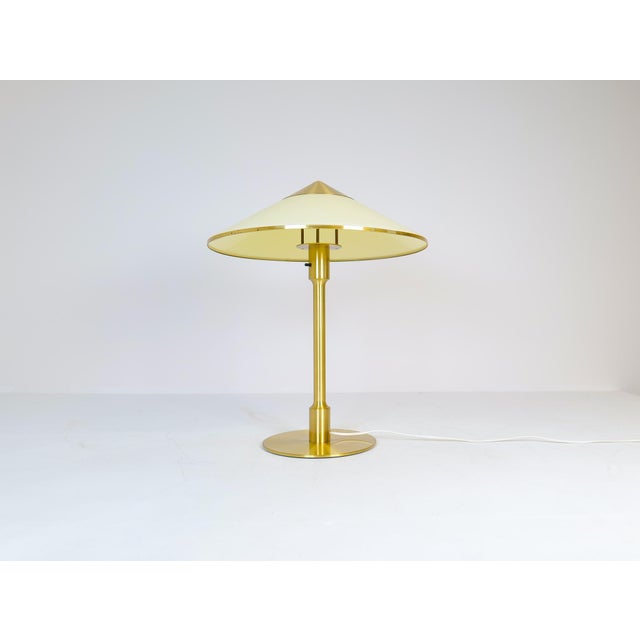 Fog & Mørup Mid-Century Kongelys Table Lamp by Niels Rasmussen Thykier for Fog & Mørup, Denmark For Sale - Image 4 of 16