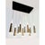 Gold Meteoriti Di Metallo Chandelier in Aluminum by Jago For Sale - Image 4 of 10