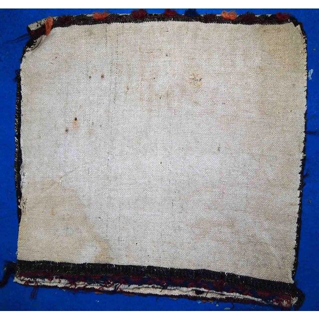 Textile 1900s Handmade Afghan Baluch Bag For Sale - Image 7 of 9