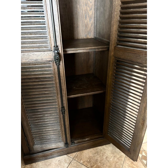 2010s Restoration Hardware Armoire For Sale - Image 5 of 6