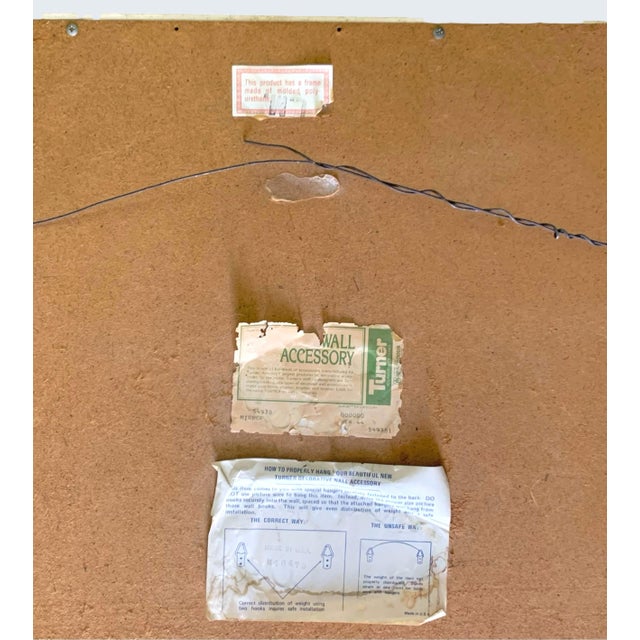 Late 20th Century Mirror Hollywood Regency Faux Bamboo Chinese Chippendale Style MCM Wall Decor For Sale - Image 4 of 5