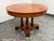 Neoclassical Baker Furniture Vintage Palladian Pedestal Dining Table, 46 Inches For Sale - Image 3 of 15