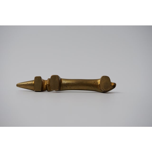 Vintage Brass Dachshund Bottle Opener by Walter Bosse for Herta Baller, 1950s For Sale - Image 6 of 9